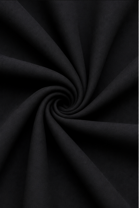 Jet Black Spun / Spoon Fabric